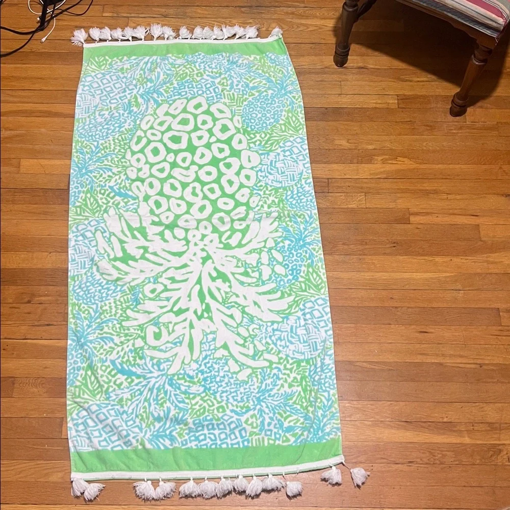 Lilly Pulitzer For Pottery Barn Tassel Beach Towel, OSFM